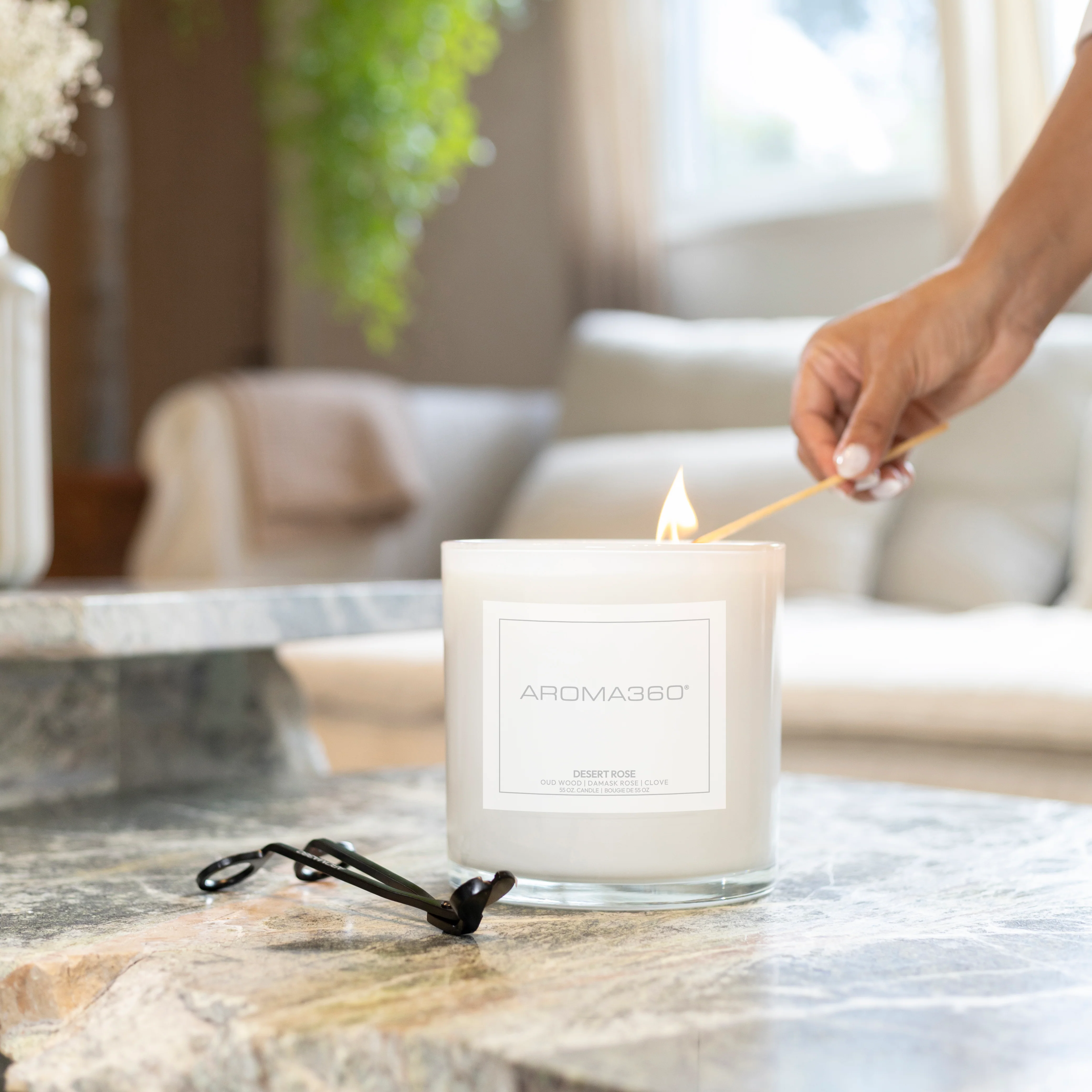 Desert Rose 4-Wick Candle - Image 5