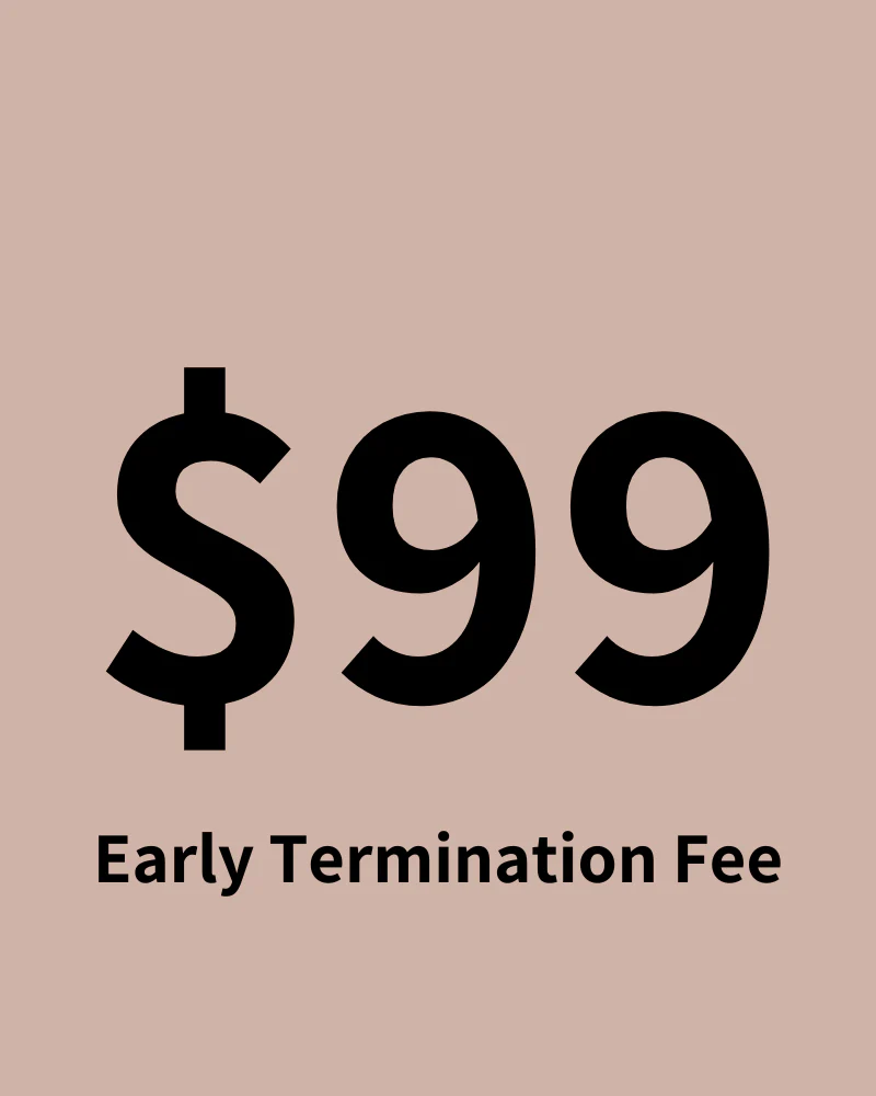 Early Termination Fee