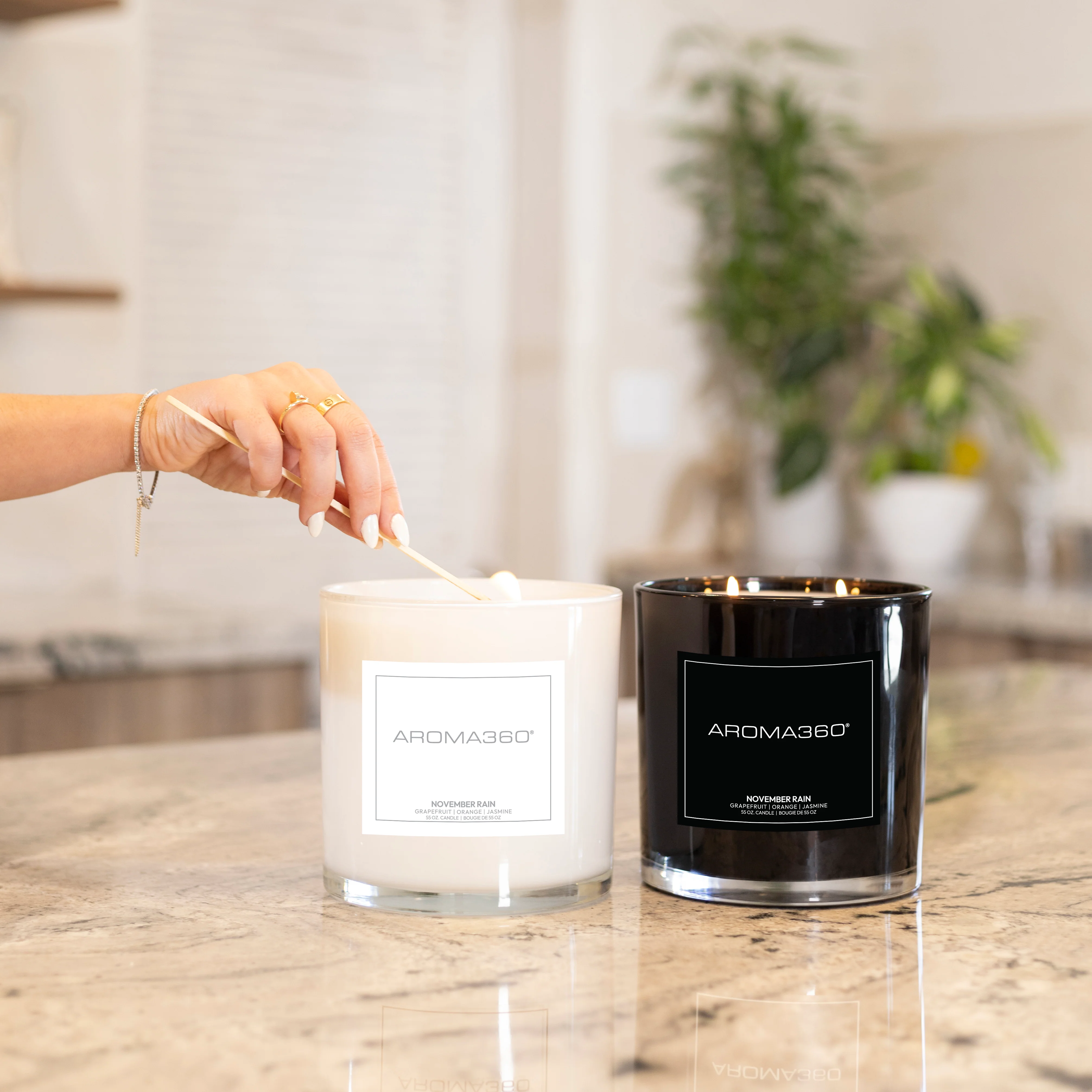 November Rain 4-Wick Candle - Image 3