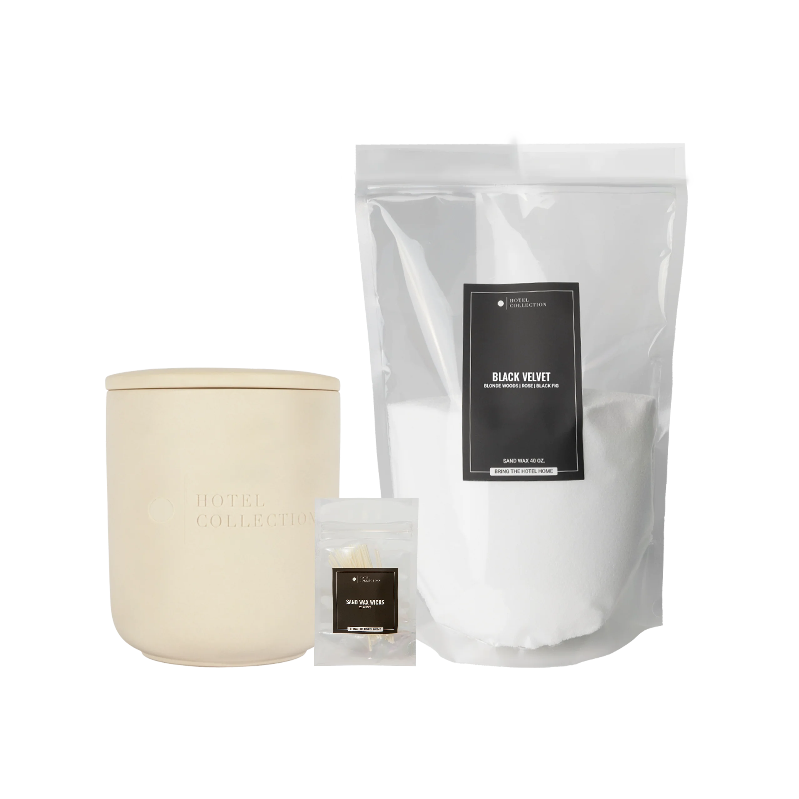 Petite Ceramic Sand Wax Set - Image 2